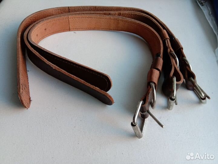 Ошейник большой Кожаный