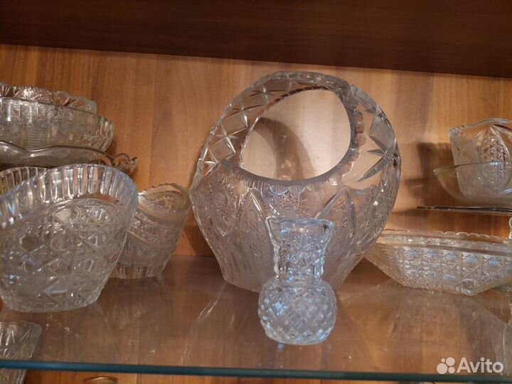 Хрустальная посуда СССР