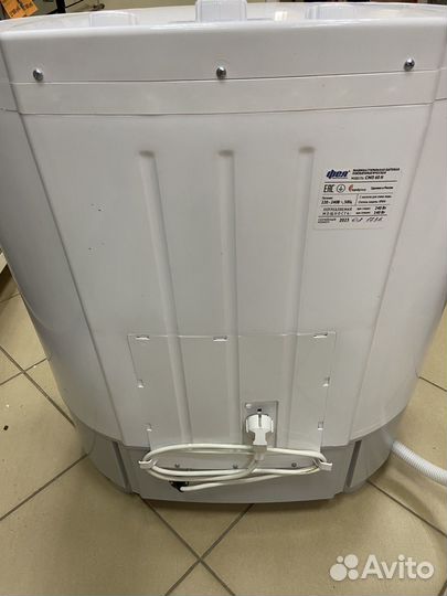 Полуавтоматическая стиральная машина фея смп 60Н