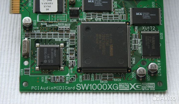 Редкая звуковая карта Yamaha SW1000XG