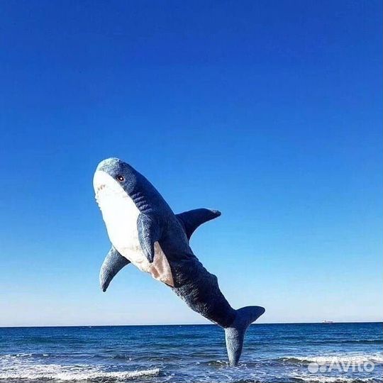 Акула из икеа новая с бирками блохэй