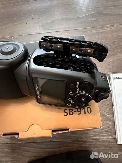 Вспышка nikon sb 910