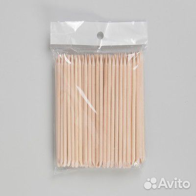 Апельсиновые палочки для маникюра, набор 100 шт