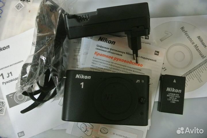 Nikon 1j1 без объектива