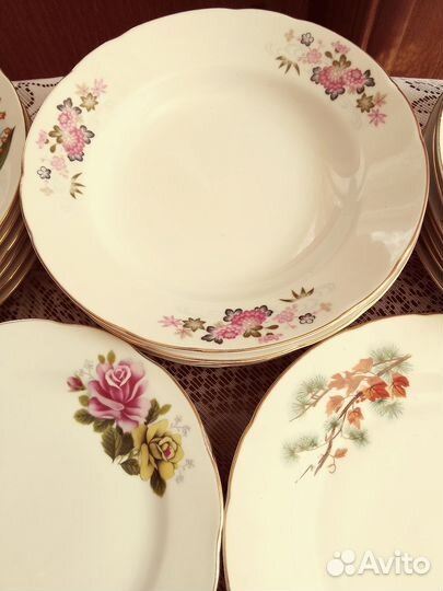 Тарелки yamatsu japan, Китай времен СССР