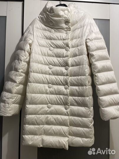 Пуховик женский демисезонный trussardi