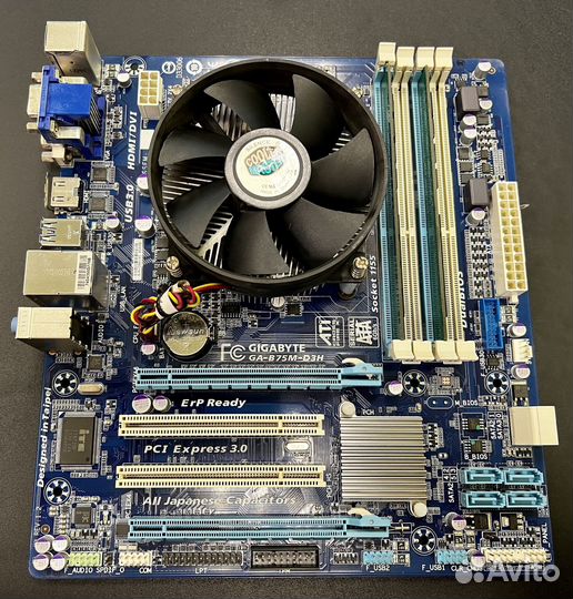 Gigabyte B75M-D3H
