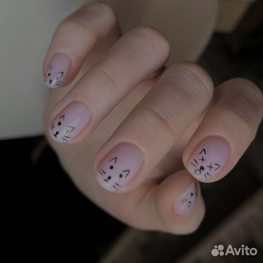 Маникюр с покрытием гель лак