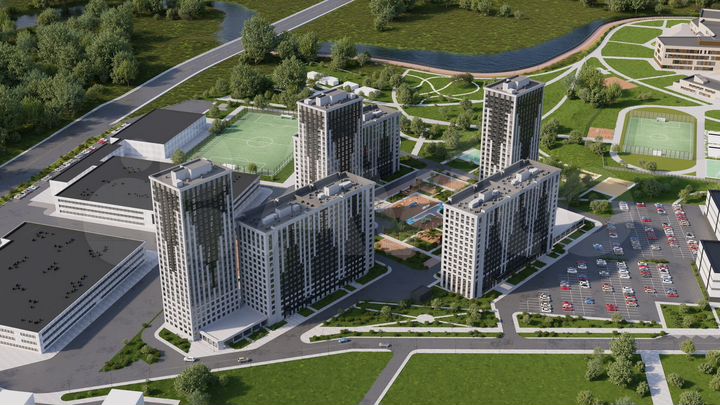 2-к. квартира, 46,6 м², 3/25 эт.