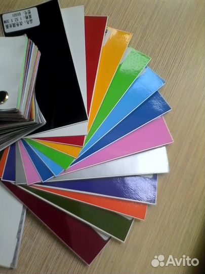 Пленка белый глянец, с каналами, 1.52м