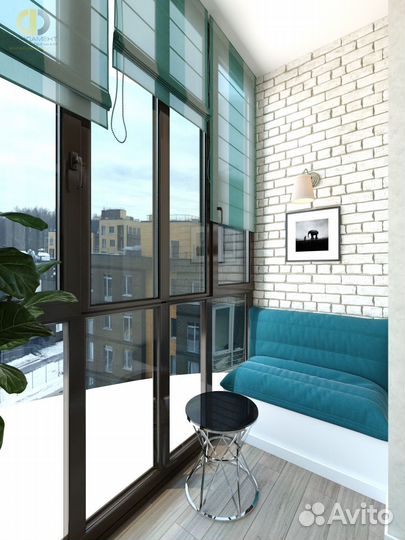 Панорамное остекление балкона