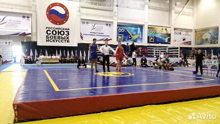 Помост для ушу 8*8*0,6м