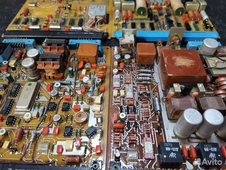 Платы с радиодеталями