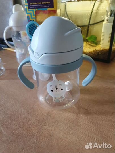 Детская посуда, поильник,бутылочка, тарелка
