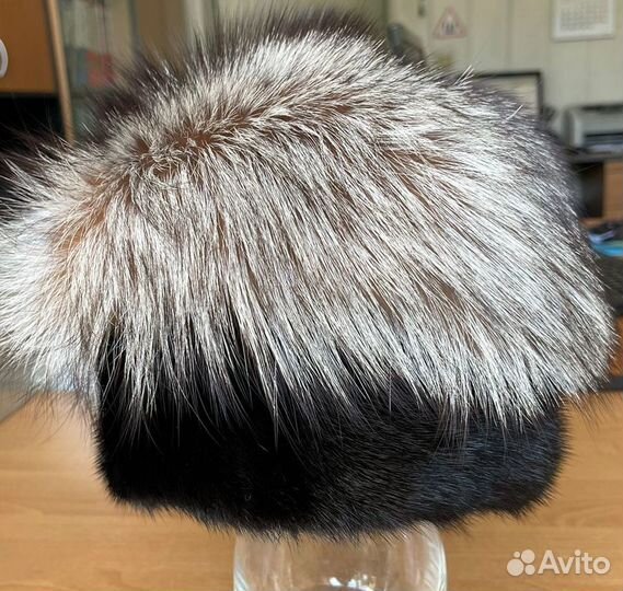 Шапка норковая женская бу