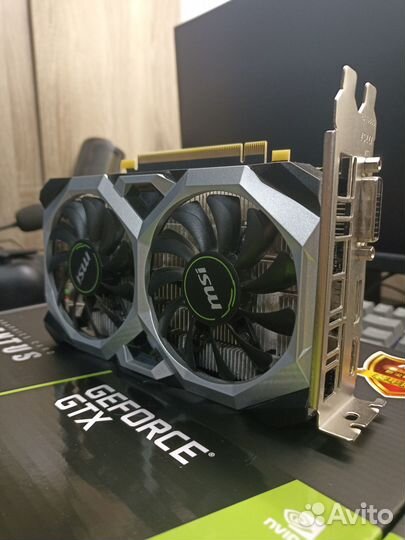 Видеокарта MSI GeForce GTX 1650 ventus XS 4G gddr5