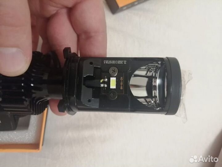 Светодиодные линзы mini led H4 (12-24v)