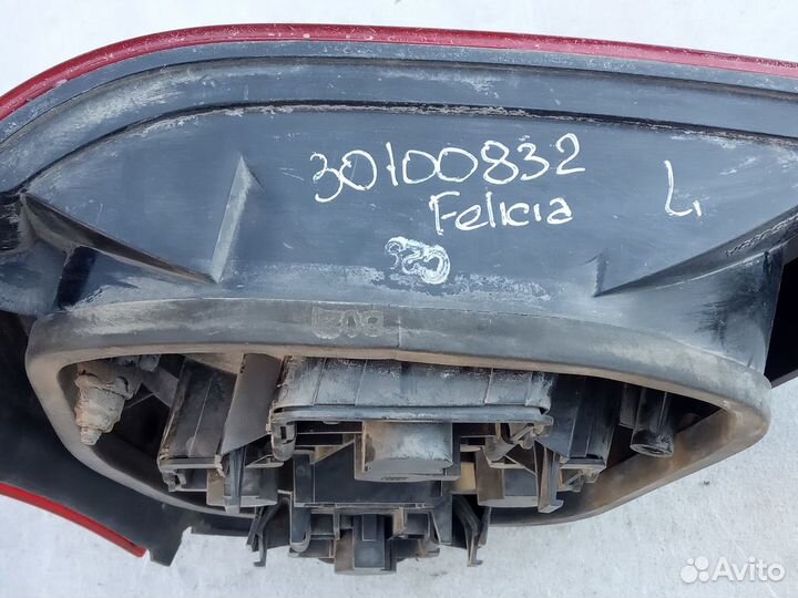 Фонарь задний левый Skoda Felicia