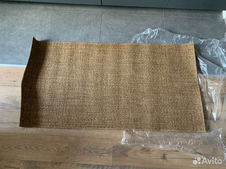 Ковер икея песочный 151 х 77,5 см