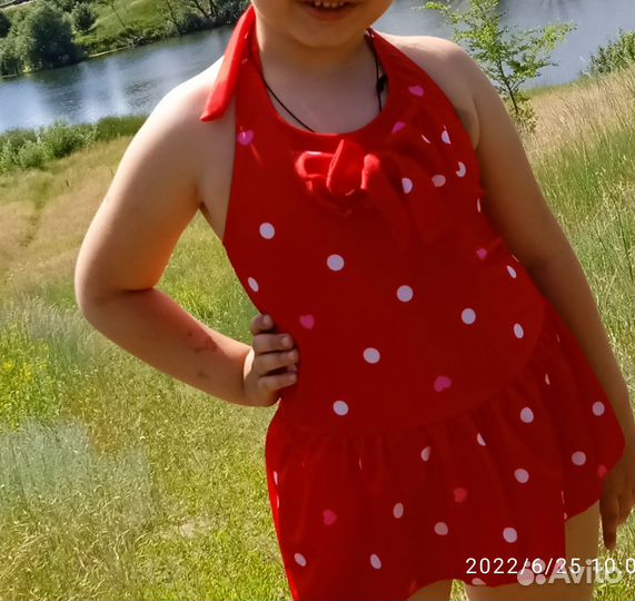 Купальник для девочки 110, 116