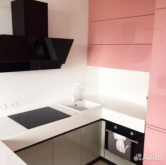 Кухонный гарнитур на заказ. Долговечные материалы