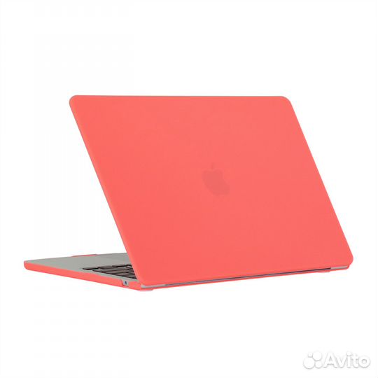 Чехол для MacBook Pro 13 2012-2015 матовый коралл