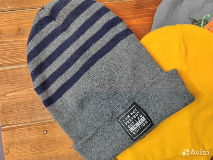 Шапки для мальчика, шапка и снуд 52-54