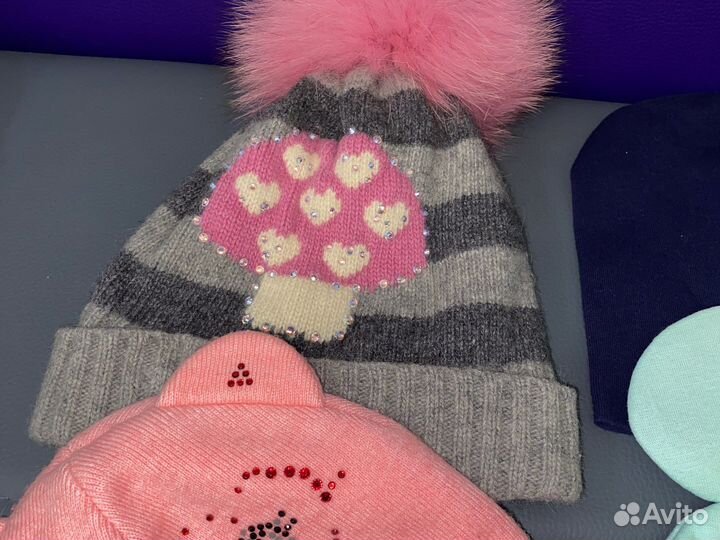 Шапки 3-4 г пакетом 4 шт