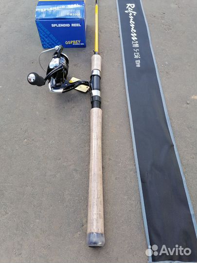 Спиннинг с катушкой