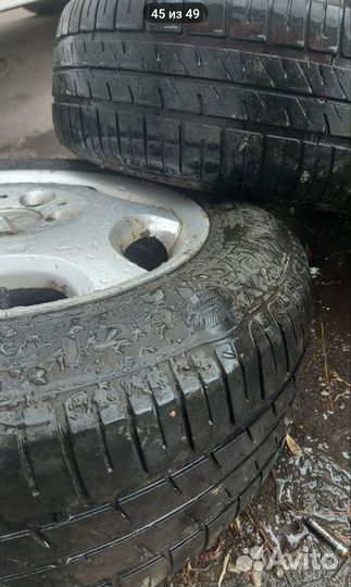 Четыре колеса в сборе