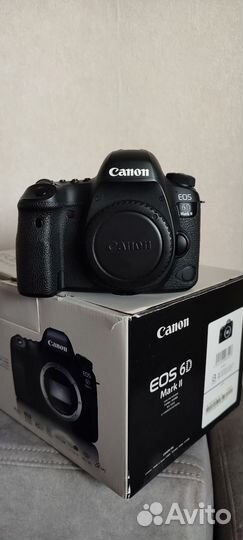 Зеркальный фотоаппарат canon 6d mark ii