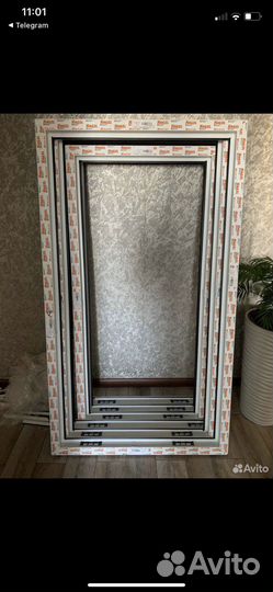 Оконные рамы пластиковые бу