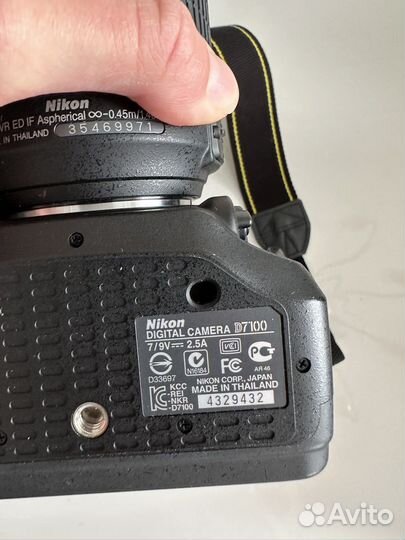Зеркальный фотоаппарат nikon d7100