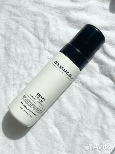 Пенка для волос organicals foam camelia japonica