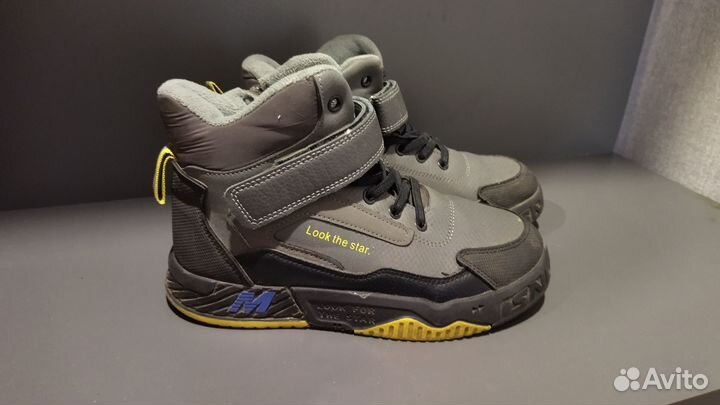 Демисезонные сапоги на мальчика, 35