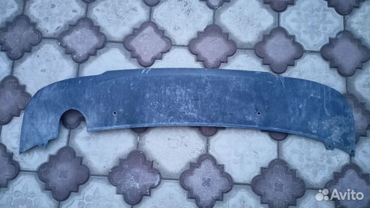 Губа не задний бампер Opel Astra J рестайлинг