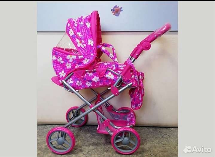 Коляска для кукол новая