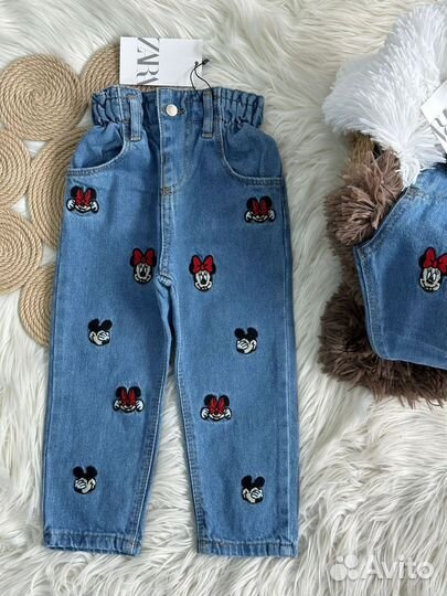Джинсы zara для девочки
