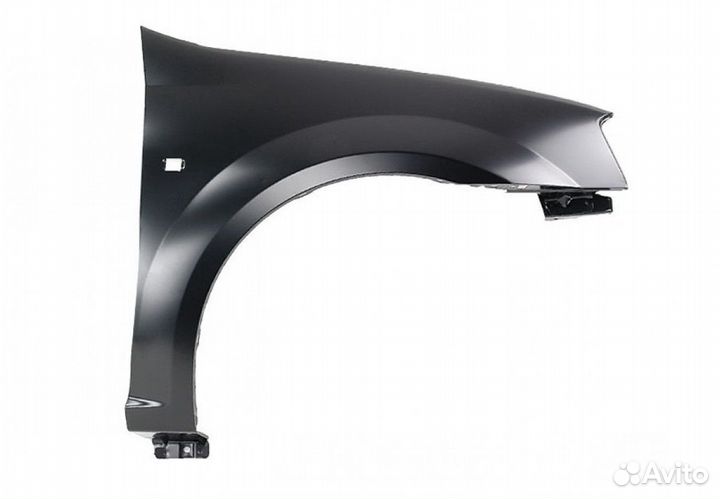 Крыло правое Рено Логан 09-14 676 Черная жемчужина