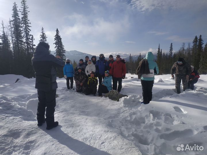 Снегоходные туры Иремель,Абараш-Баш.новый год