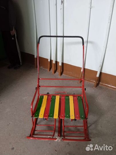 Детские санки для двойни