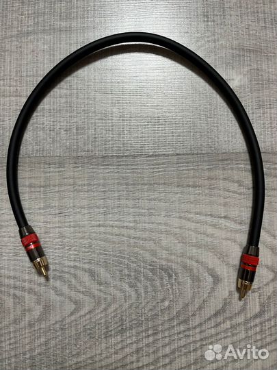 Кабель межблочный коаксиальный (50 см) (новый)