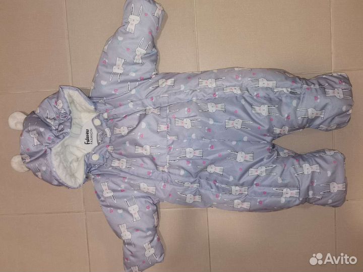 Одежда комбенизон для детей тёплый, зима, осень