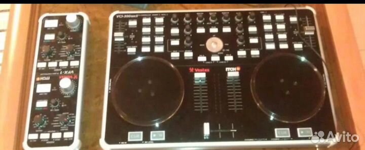 Dj контроллер+ sennheiser hd205