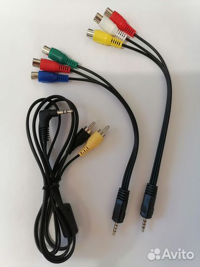 Кабель тюльпан переходник mini jack 3.5 - rca