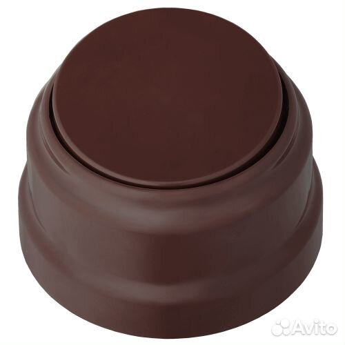 Выключатель ретро черный 1-ный