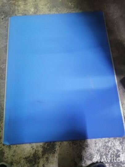 Резина листовая печатная б/у