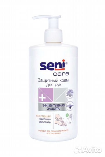 Защитный крем для рук Seni Care, 500 мл