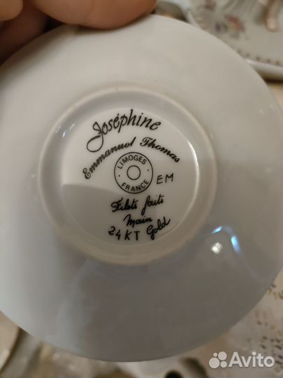 Кофейные пары Limoges Лимож. Наполеон и Жозефина