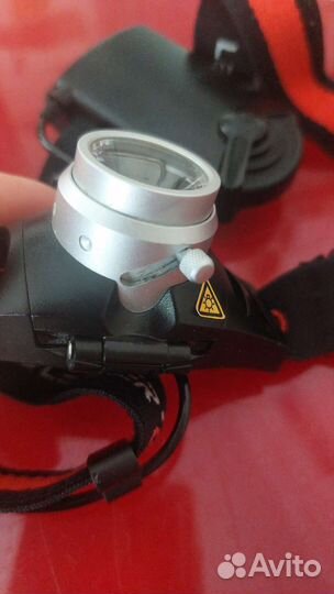 Налобный фонарь led lenser с чехлом